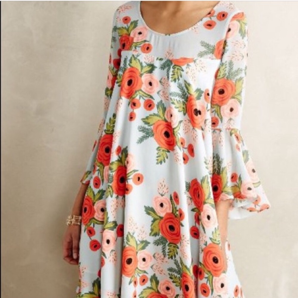 Flowy Floral Dress- Rifle Paper Co.